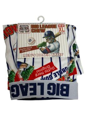 Big League Chew Boxer Briefs Mens Baseball Gum Underwear NWT XL